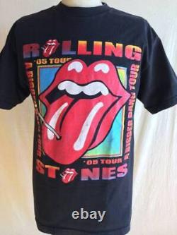 05 Usa Purchase Vintage The Rolling Stones Bigger Van Tour T-Shirt 2005 34722