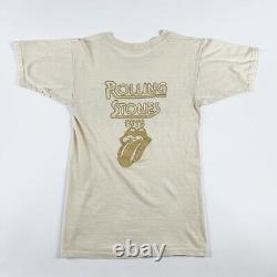 1978 Rolling Stones SHOWCO Vintage Tour Band Rock Shirt 70s 1970s Led Zeppelin