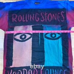1994 ROLLING STONES Vintage BAND Shirt VOODOO LOUNGE Tour Single STITCH Concert