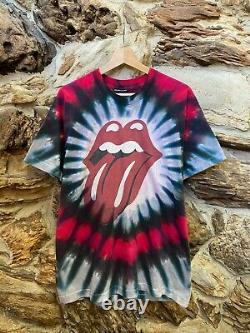 1994 The Rolling Stones Voodoo Lounge Tie Dye 90s VTG Graphic Shirt Mens XL