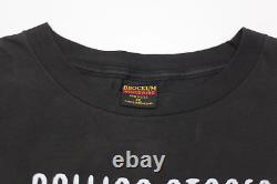 1994 Vintage Rolling Stones Harley Davidson T-Shirt S. Stitch Made in USA Brockum
