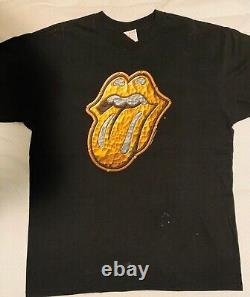 1997 The Rolling Stones Bridges to Babylon Shirt XL Authentic Concert T Rare
