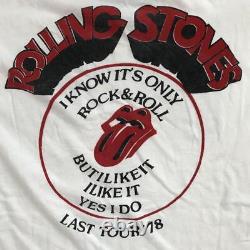 70S Rolling Stones T-Shirt Used From Japan