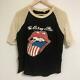 80's Rare Limited The Rolling Stones Vintage Tour T Shirt From Japan