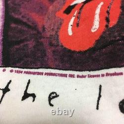 90s ROLLING STONES T-shirt Full Print Vintage Berberjin Weber From JAPAN