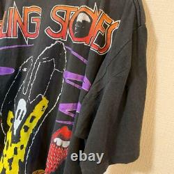 90s Rolling Stones Vintage T-shirt XL Black Length 28.0 Body Width 22.8
