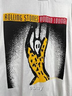 90s Vintage 1994 1995 Rolling Stones Voodoo Lounge Tour t-shirt tee size XL
