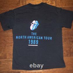 Authentic Vintage THE ROLLING STONES Concert TShirt 1989 North American Tour Med