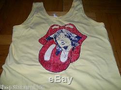 Awesome Very Rare Vintage 1973 Rolling Stones Tank Top Concert Tour Shirt Nice