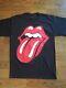 Brockum Rolling Stones 94/95 Tour Vintage T Shirt Black Size Large Made In Usa