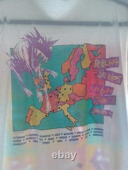 Genuine original vintage Rolling Stones Urban Jungle 1990 Tour T-shirt VG con
