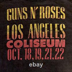 Guns N Roses Vtg Tour Shirt Crue Ozzy Halen Metallica Maiden Roling Stones LA