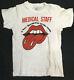 Haight Ashbury Free Clinic Staff Shirt Rare 1978 Day On The Green Rolling Stones