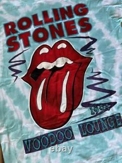 Hard To Find Rolling Stones94 Tour Vintage T-Shirt XL