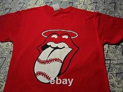 Large- NWOT Vintage Rolling Stones Angel Stadium 2005 Made In Canada T- Shirt