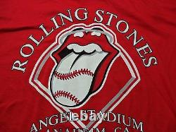 Large- NWOT Vintage Rolling Stones Angel Stadium 2005 Made In Canada T- Shirt
