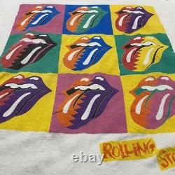 Limited Time Offer 80S Rolling Stones Vintage Eu Tour Band T-Shirt