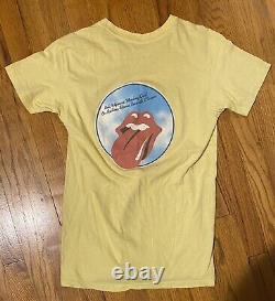 MONKEY GRIP 1974 Bill Wyman Rolling Stones RARE Vintage T Shirt PROMO Concert
