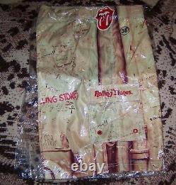NEW Vintage THE ROLLING STONES BEGGARS BANQUET LP Dragonfly Surf Board Shorts 36