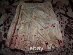 NEW Vintage THE ROLLING STONES BEGGARS BANQUET LP Dragonfly Surf Board Shorts 36