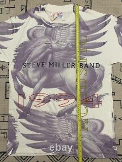 NWT Vintage Steve Miller Band Acoustic 1994 Tour Shirt Large AOP Rolling Stones