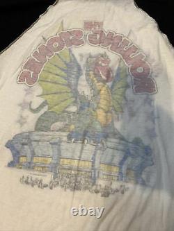 Never Worn Or Washed Rolling Stones 1981 Original Vtg Tour Shirt Large Sneakers