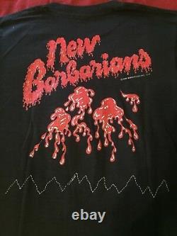 New barbarians 1979 vintage Tour T-shirt keith Richards