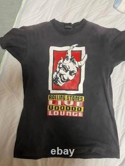 Patterned T-shirt Rolling Stones Shirt Vintage