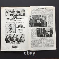 RARE Rolling Stones Program Original 1964 Concert Tour NME Booklet Vintage 60s