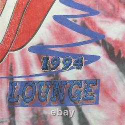 RARE vintage tie dye Rolling Stones Voodoo Lounge tour 1994 fits XL