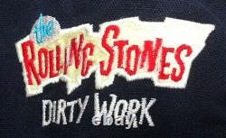 ROLLING STONES Dirty Work Vintage Original 1986 Promo Jacket