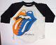 Rolling Stones Steel Wheels Vintage Original 1989 Concert Tour T-shirt Jersey