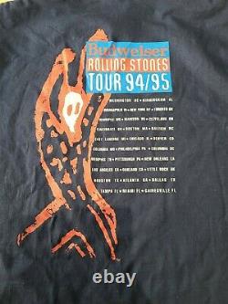 ROLLING STONES VINTAGE Voodoo Lounge TOUR T-Shirt-Mens XL-1994-95 Single Stitch