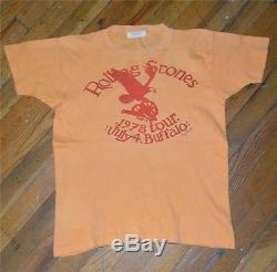 RaRe 1978 THE ROLLING STONES vtg rock concert shirt (M)Buffalo 70s Mick Jagger