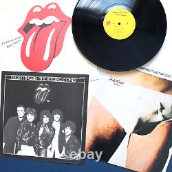 Rare Press Vintage Vinyl Andy Warhol Cover The Rolling Stones Sticky Fingers Lp