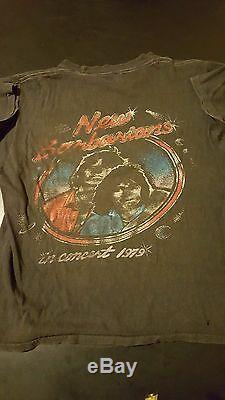 Rare Vintage 70s 1979 New Barbarians Concert Tour T-Shirt Rolling Stones Rock