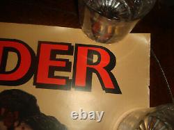 Rare Vintage RY COODER BORDERLINE 1980 WARNER BROS RECORDS PROMO POSTER