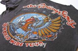 Rare Vintage Rolling Stones 1978 World Tour Dragon Single Stitch Small T-Shirt