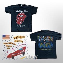 Rolling Stones 1981-1982 World Tour Original Vintage T-Shirt Medium