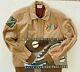 Rolling Stones 1989 Steel Wheels Tour Suede Leather Bomber Coat Xl Swat + Manual