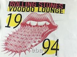 Rolling Stones 1994 Voodoo Lounge Tour Rare Original Vintage Rock T Shirt M