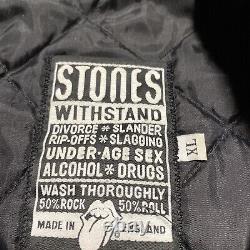Rolling Stones 1997 98 Official World Tour Letterman Vintage Varsity Jacket