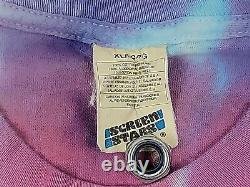 Rolling Stones Bridges To Babylon Vintage 1997 Tour Tye Dye Shirt XL Cotton Tee