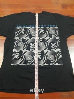 Rolling Stones Concert Tour T Shirt Vintage 1989 Steel Wheels Toronto