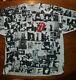 Rolling Stones Exile On Main Street 1995 All Over Print Shirt Rare Vintage Xl