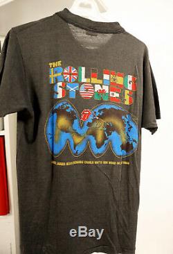Rolling Stones ORIGINAL World-Tour 81-82 T-Shirt VINTAGE good condition