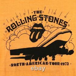 Rolling Stones Shirt Vintage tshirt 1972 Exile on Main Street Tour Rock N Roll