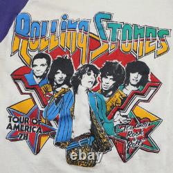 Rolling Stones Shirt Vintage tshirt 1978 Tour Of The Americas Jersey Rock Band
