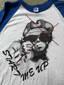 Rolling Stones-Start Me Up Vintage T-shirt designed for Keith Richards-XMAS SALE