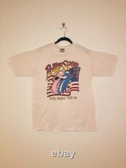 Rolling Stones Steel Wheels True Vintage T-shirt 1989 XL